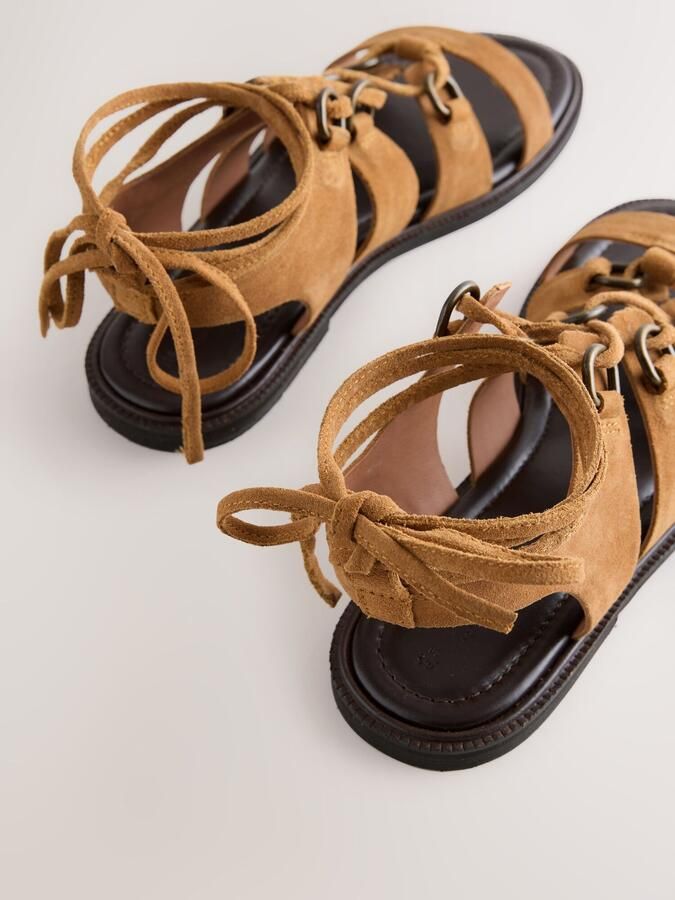 Next Sandaal 'Forever Comfort Ghillie' cognac - Foto 2