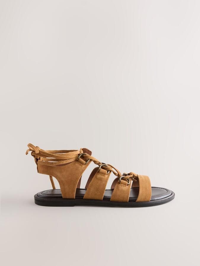 Next Sandaal 'Forever Comfort Ghillie' cognac - Foto 4