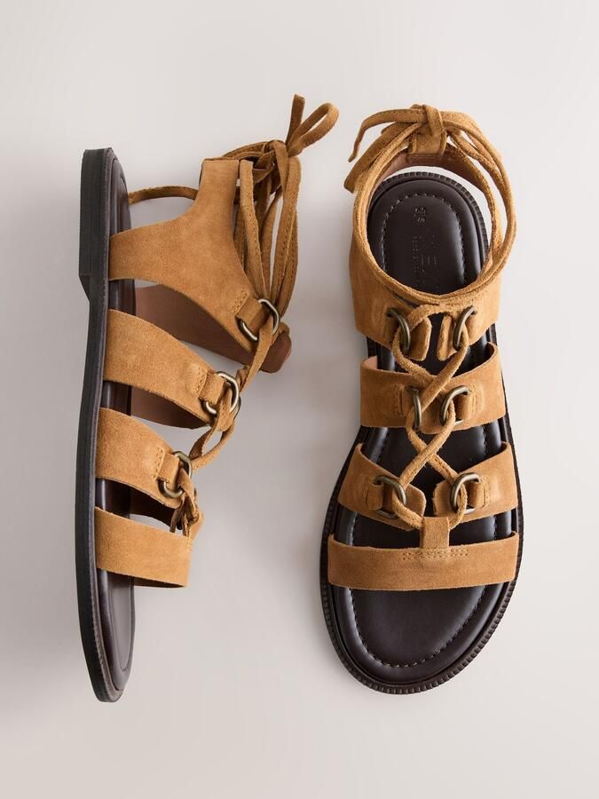 Next Sandaal 'Forever Comfort Ghillie' cognac - Foto 6
