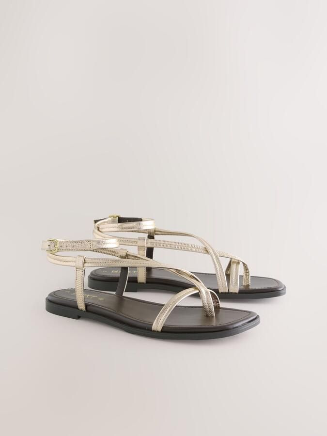 Next Sandaal 'Forever Comfort' goud - Foto 4