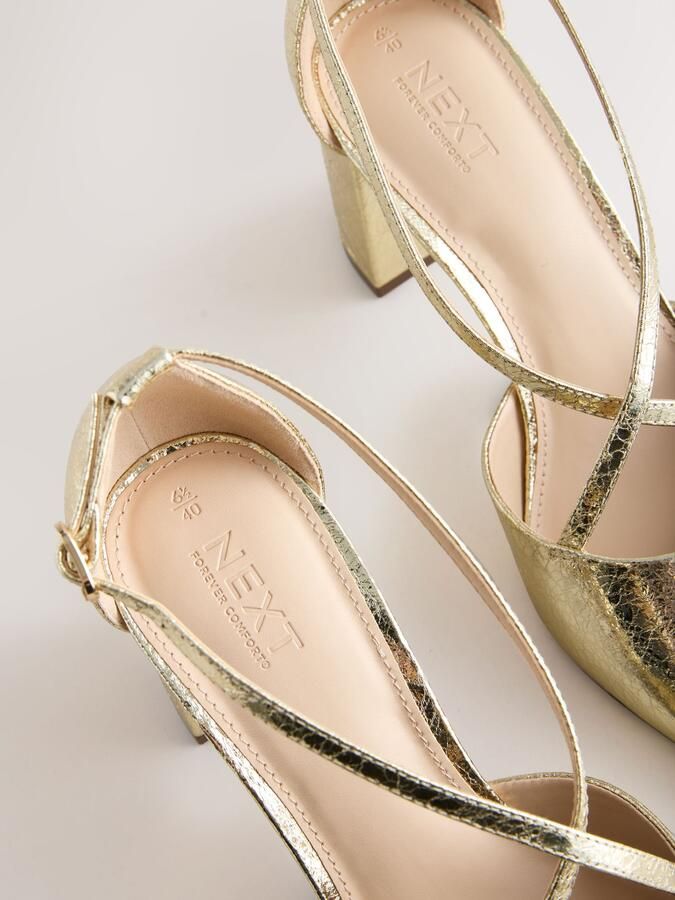 Next Sandaal 'Forever Comfort' goud - Foto 4
