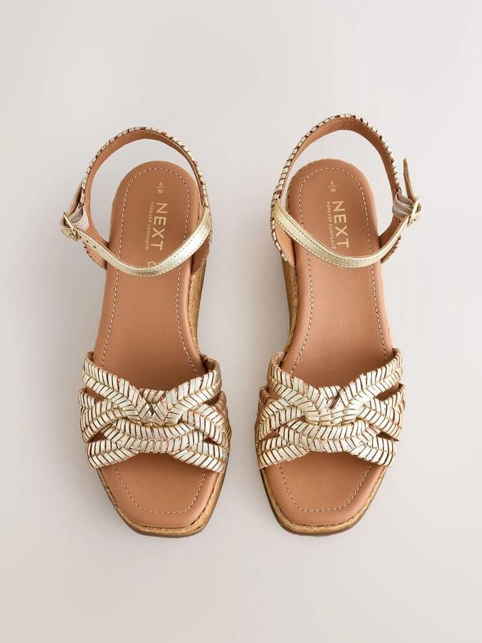 Next Sandaal 'Forever Comfort' goud - Foto 3