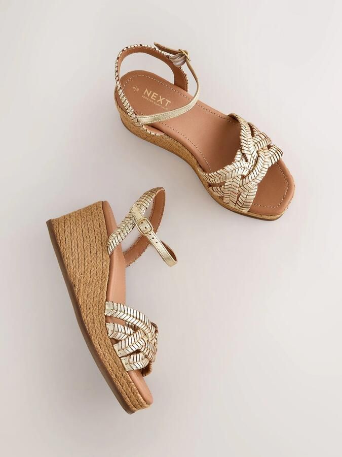 Next Sandaal 'Forever Comfort' goud - Foto 6