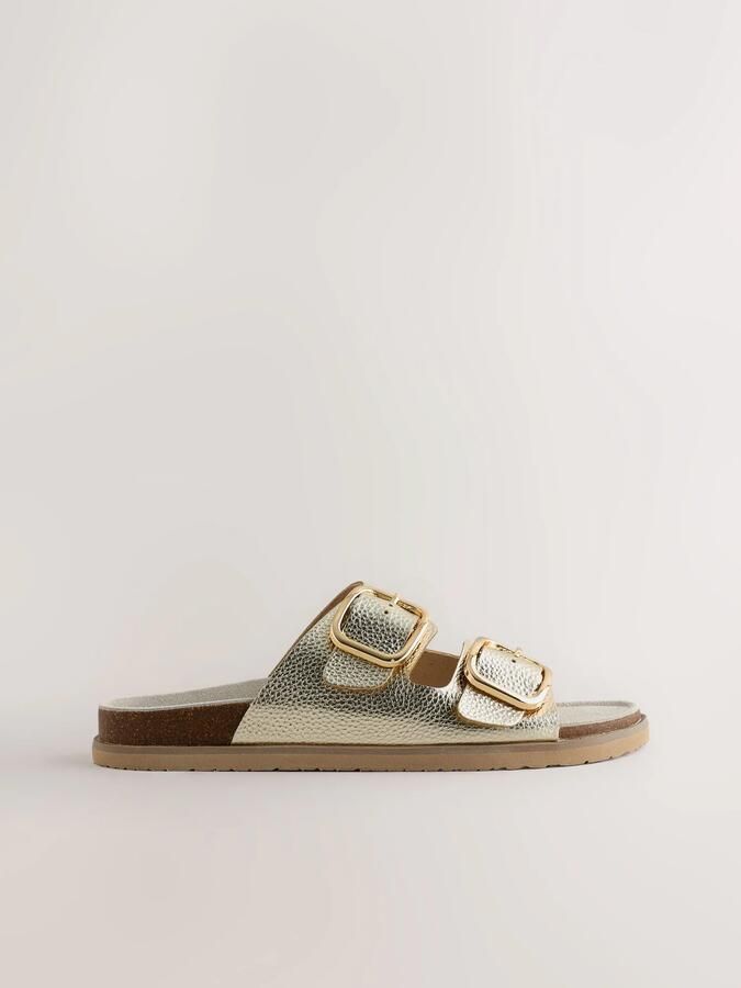 Next Sandaal 'Forever Comfort' goud - Foto 4