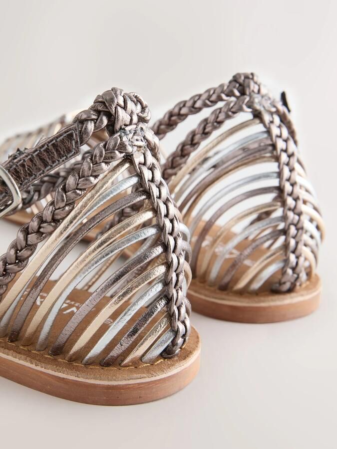 Next Sandaal 'Forever Comfort' goud zilver - Foto 6