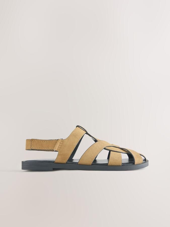 Next Dames Forever Comfort leren vissersballerina's Bruin - Foto 2