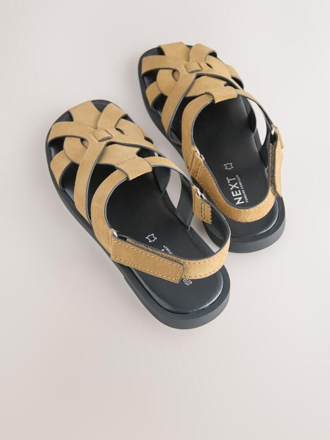 Next Dames Forever Comfort leren vissersballerina's Bruin - Foto 4