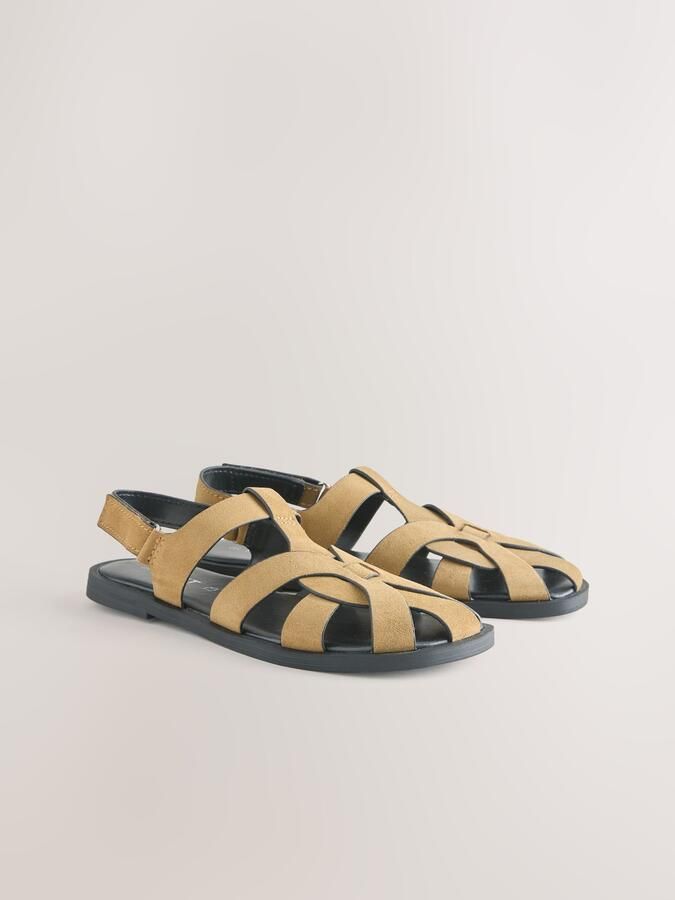 Next Dames Forever Comfort leren vissersballerina's Bruin - Foto 3