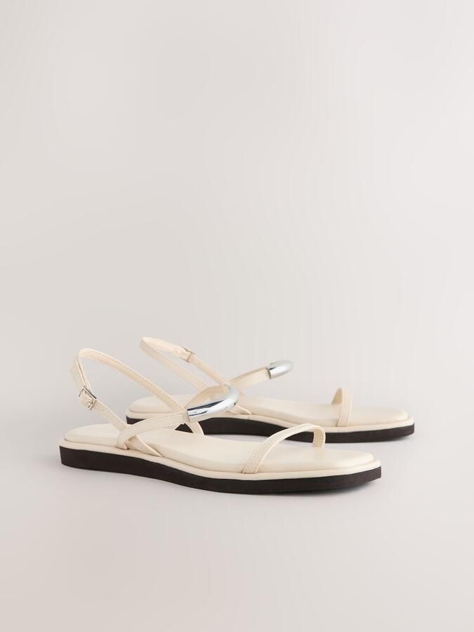 Next Sandaal 'Forever Comfort' natuurwit - Foto 4
