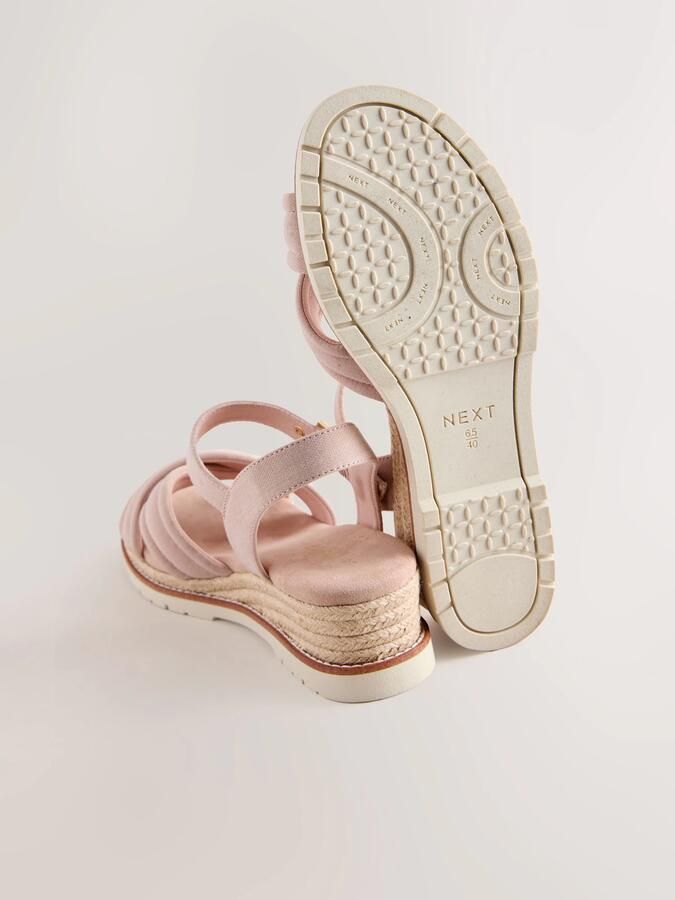 Next Dames Forever Comfort sleehakken en gekruiste bandjes Roze - Foto 4