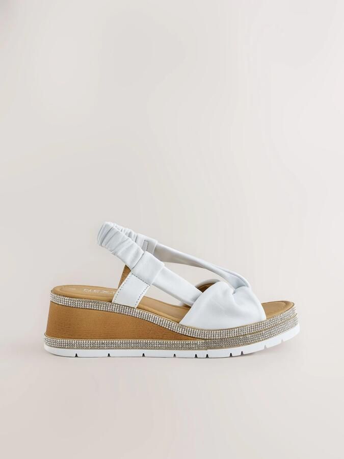 Next Sandaal 'Forever Comfort' wit - Foto 2