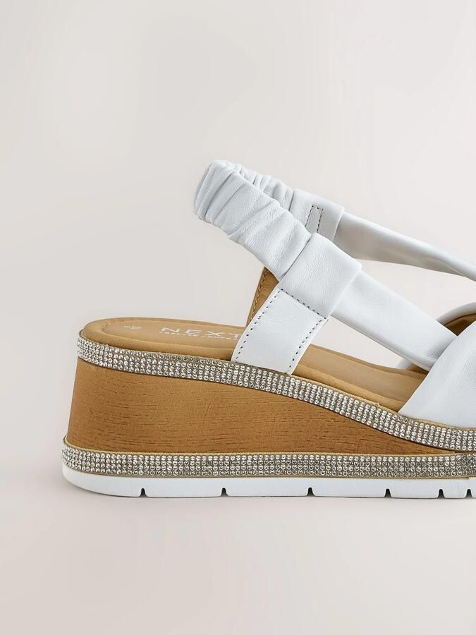 Next Sandaal 'Forever Comfort' wit - Foto 4