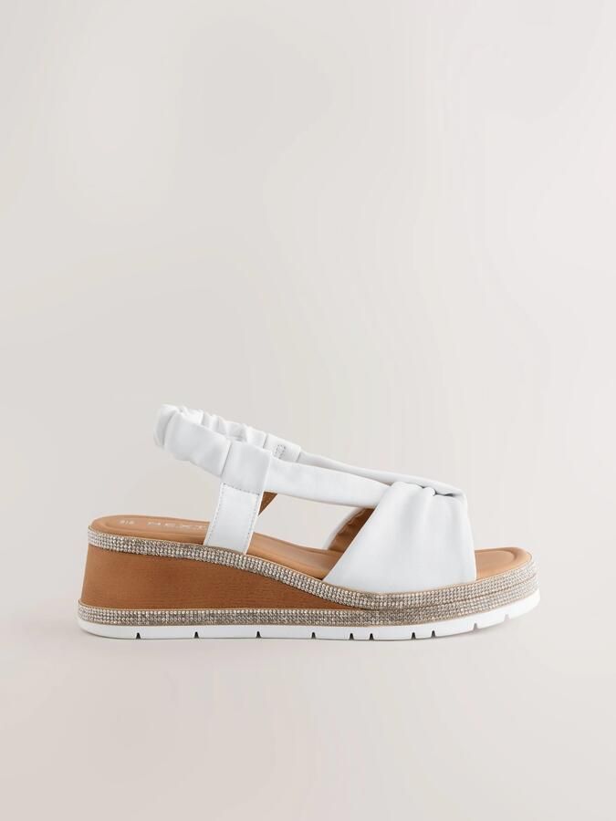 Next Sandaal 'Forever Comfort' wit - Foto 2