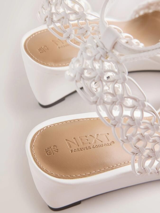 Next Sandaal 'Forever Comfort' wit - Foto 6