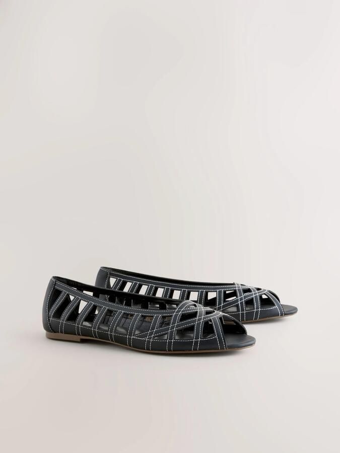 Next Ballerina 'Forever Comfort' zwart - Foto 3