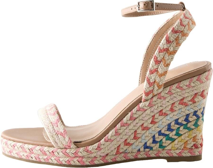 Next Sandalen met riem 'Forever Comfort' beige oranje koraal
