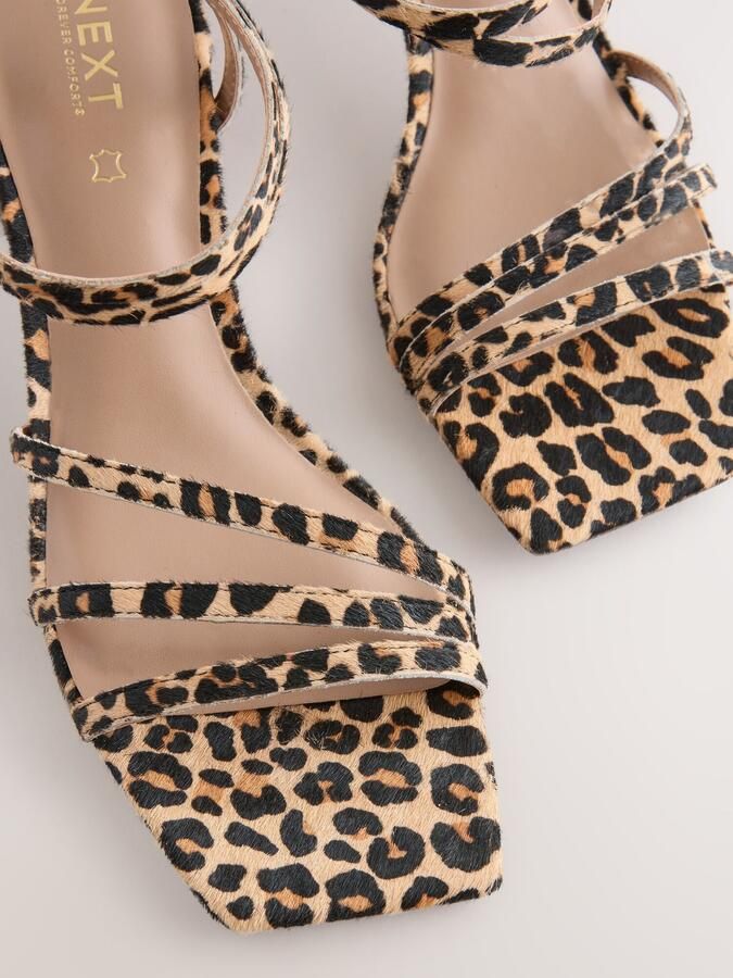 Next Sandalen met riem 'Forever Comfort' bruin cappuccino zwart - Foto 4