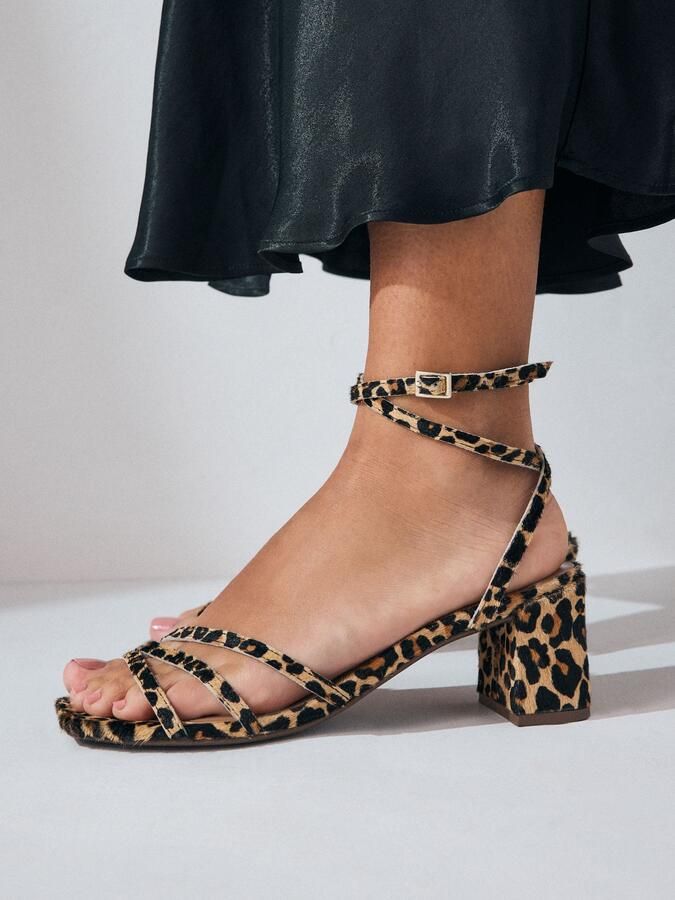Next Sandalen met riem 'Forever Comfort' bruin cappuccino zwart - Foto 5