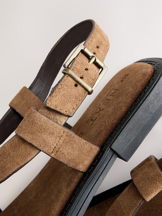 Next Sandalen met riem 'Forever Comfort' bruin - Foto 2