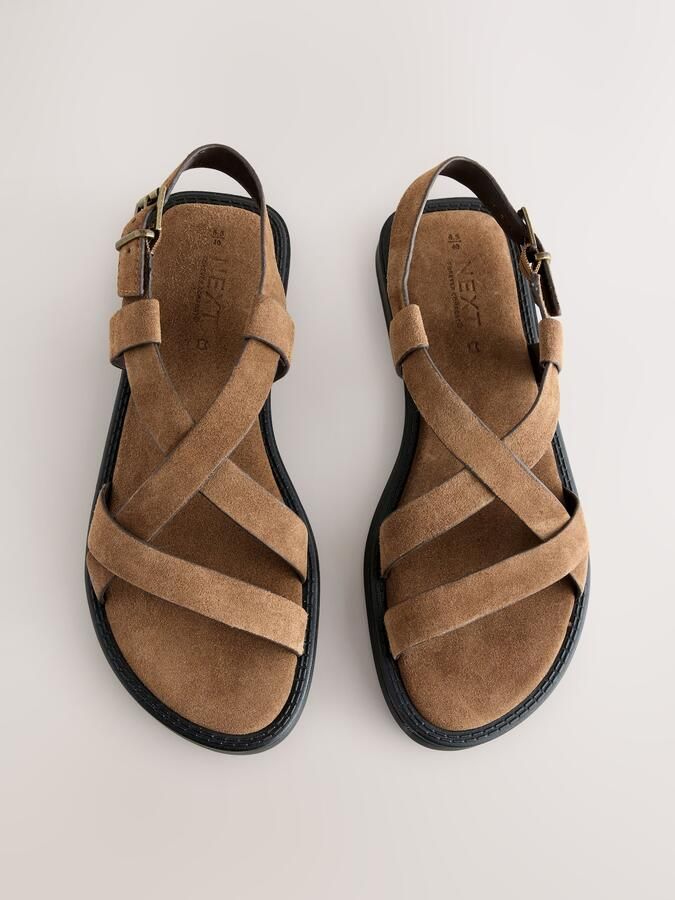 Next Sandalen met riem 'Forever Comfort' bruin - Foto 5