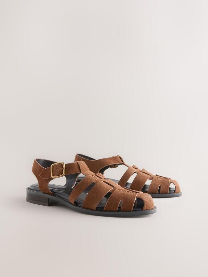 Next Sandalen met riem 'Forever Comfort' bruin - Foto 2