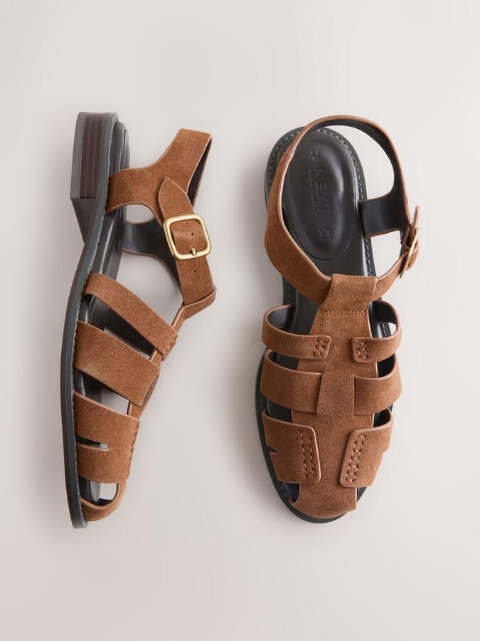 Next Sandalen met riem 'Forever Comfort' bruin - Foto 6