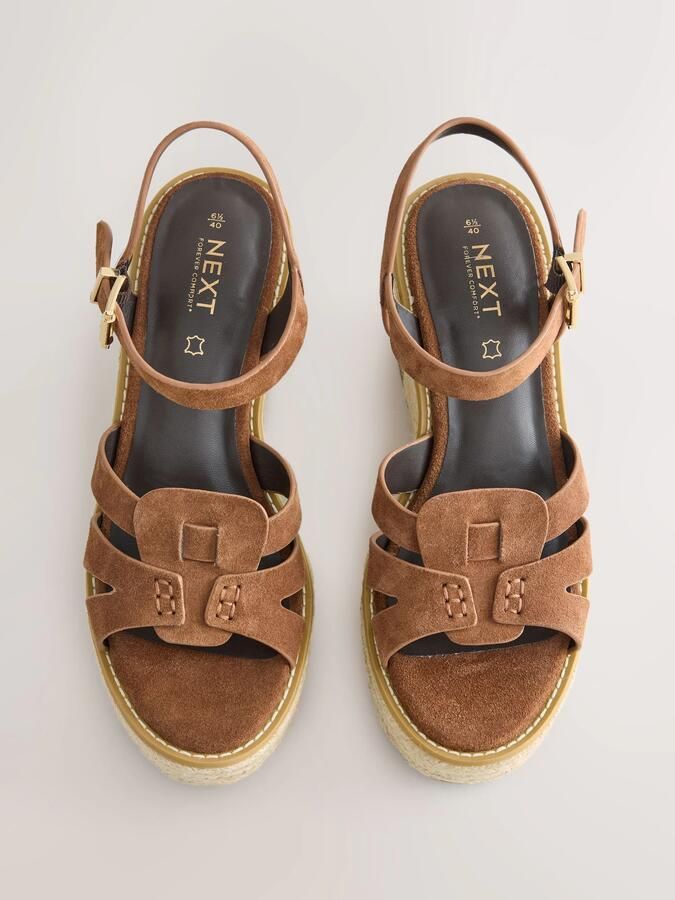 Next Sandalen met riem 'Forever Comfort' bruin - Foto 5