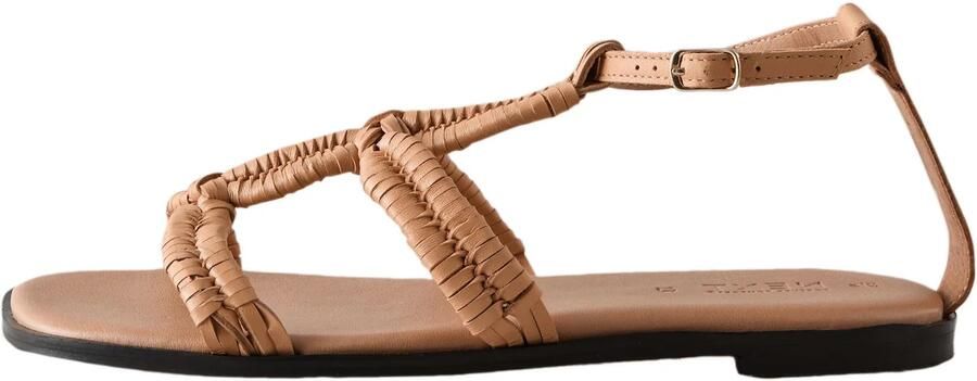 Next Sandalen met riem 'Forever Comfort' camel