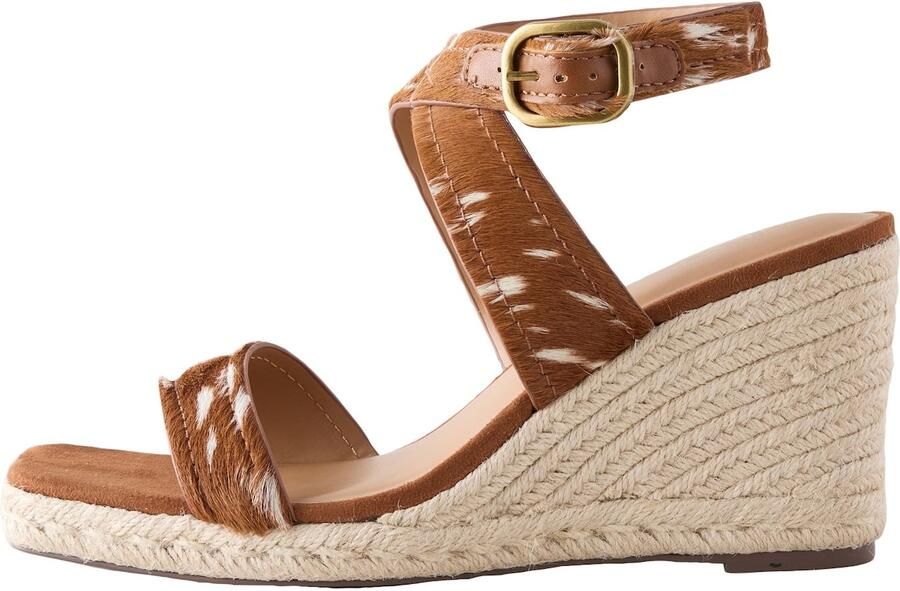 Next Sandalen met riem 'Forever Comfort' cognac wit