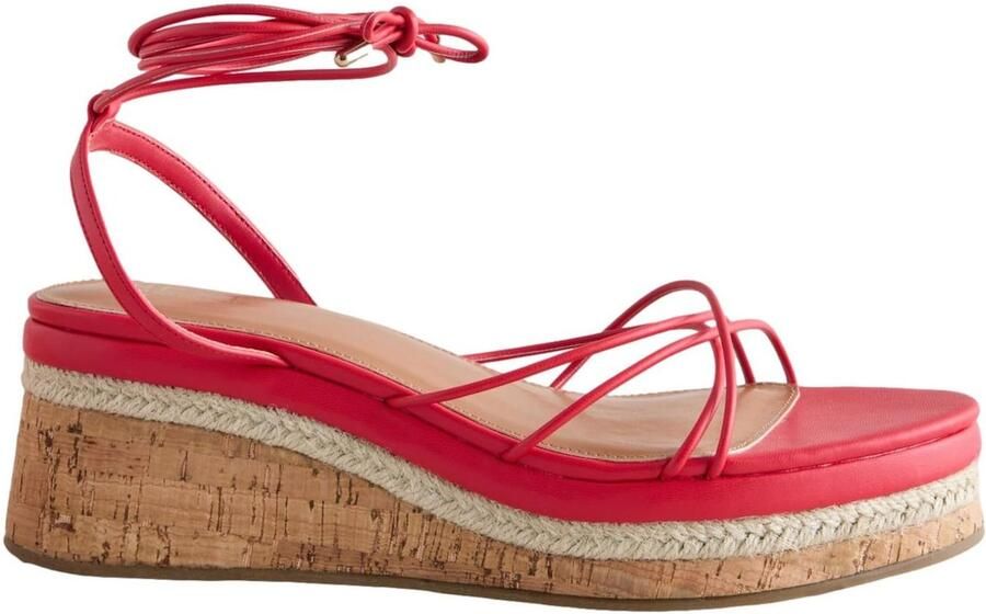 Next Sandalen met riem 'Forever Comfort' donkerroze - Foto 6