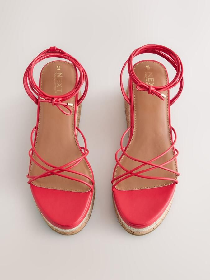 Next Sandalen met riem 'Forever Comfort' donkerroze - Foto 3