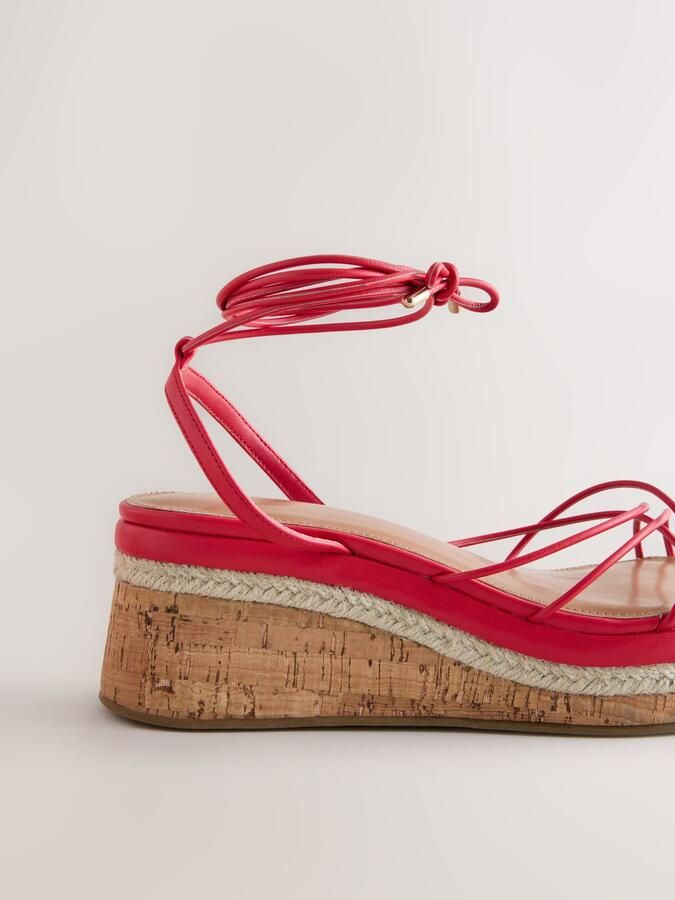 Next Sandalen met riem 'Forever Comfort' donkerroze - Foto 4