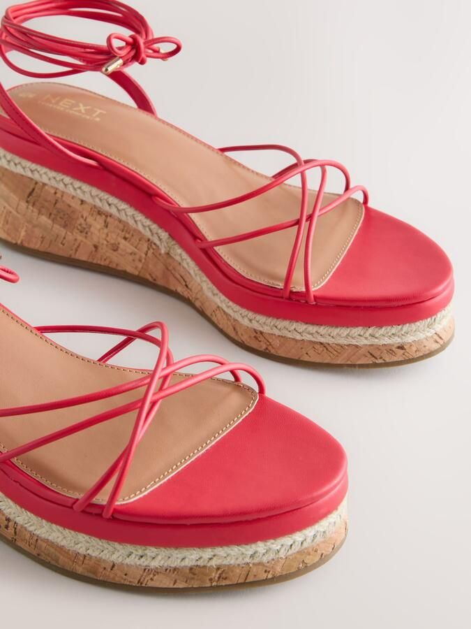 Next Sandalen met riem 'Forever Comfort' donkerroze - Foto 5