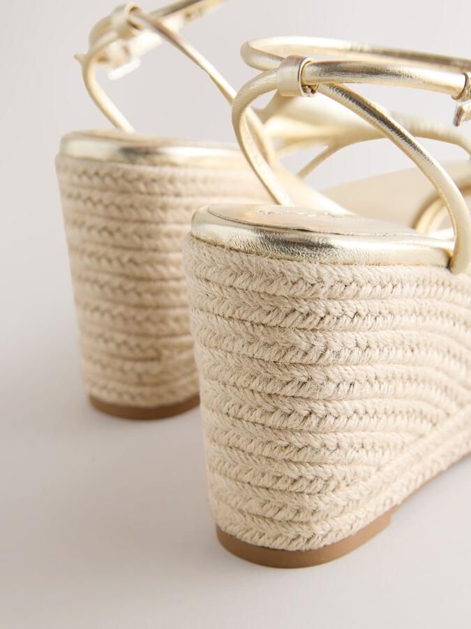 Next Sandalen met riem 'Forever Comfort' goud - Foto 2