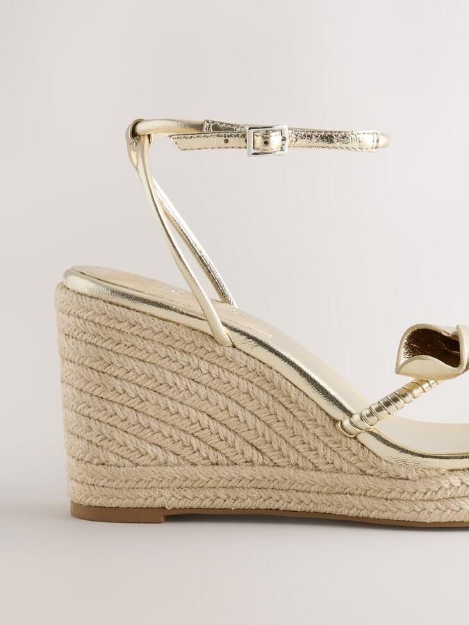 Next Sandalen met riem 'Forever Comfort' goud - Foto 4