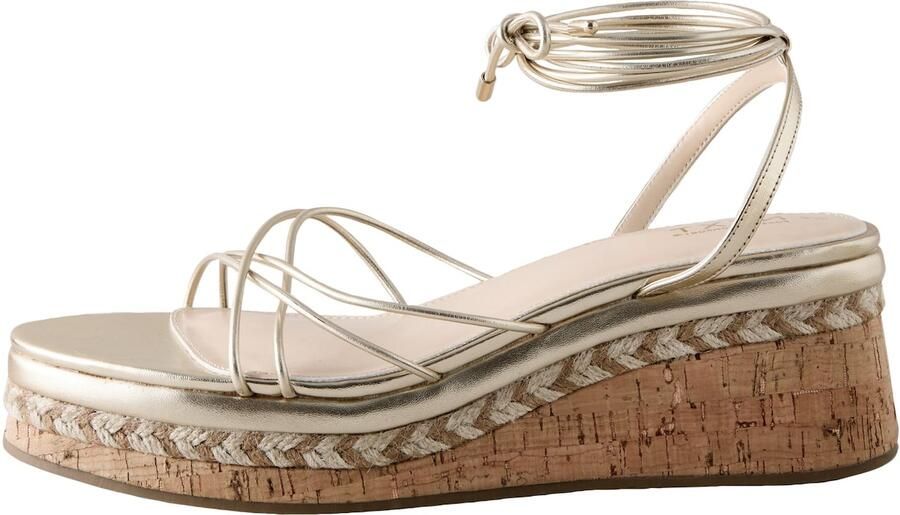 Next Sandalen met riem 'Forever Comfort' goud