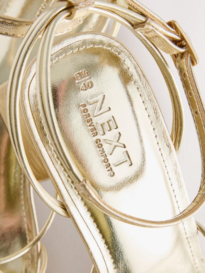 Next Sandalen met riem 'Forever Comfort' goud - Foto 2