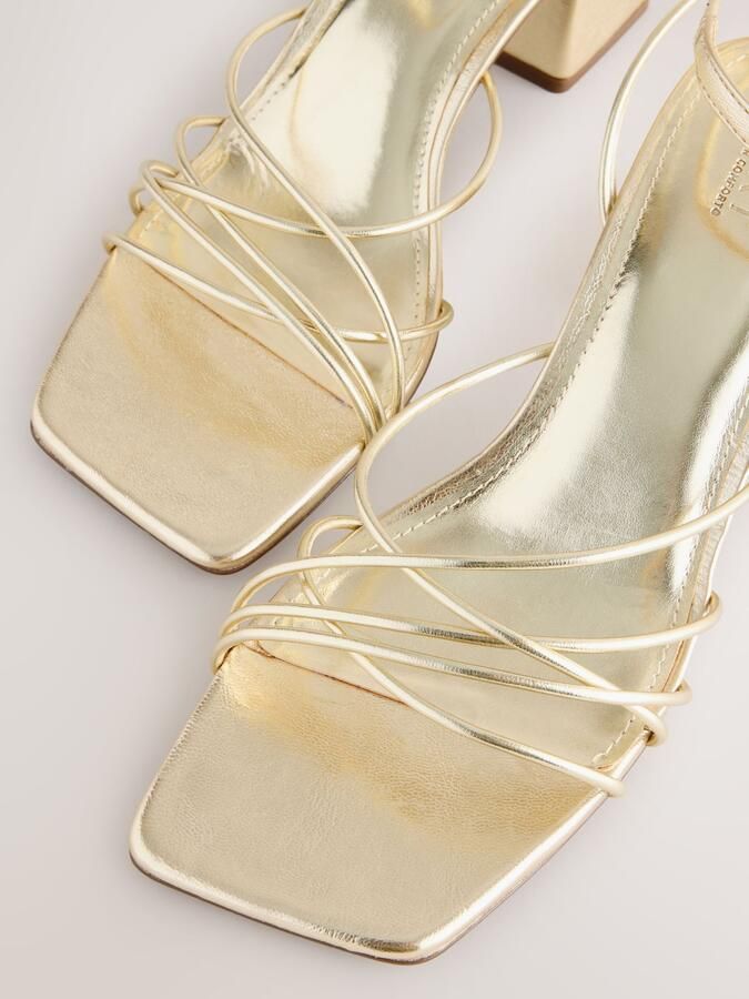 Next Sandalen met riem 'Forever Comfort' goud - Foto 3