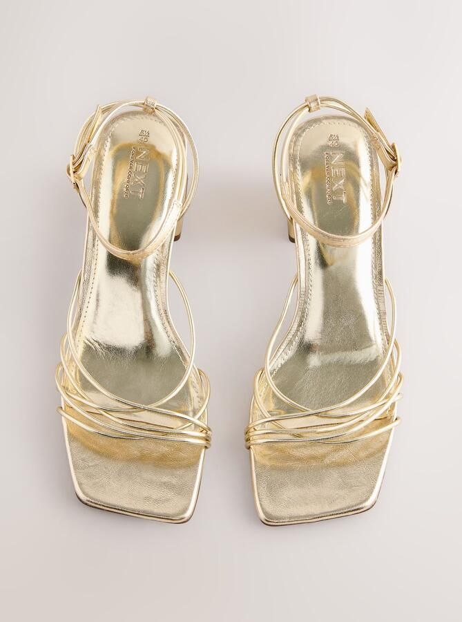 Next Sandalen met riem 'Forever Comfort' goud - Foto 5