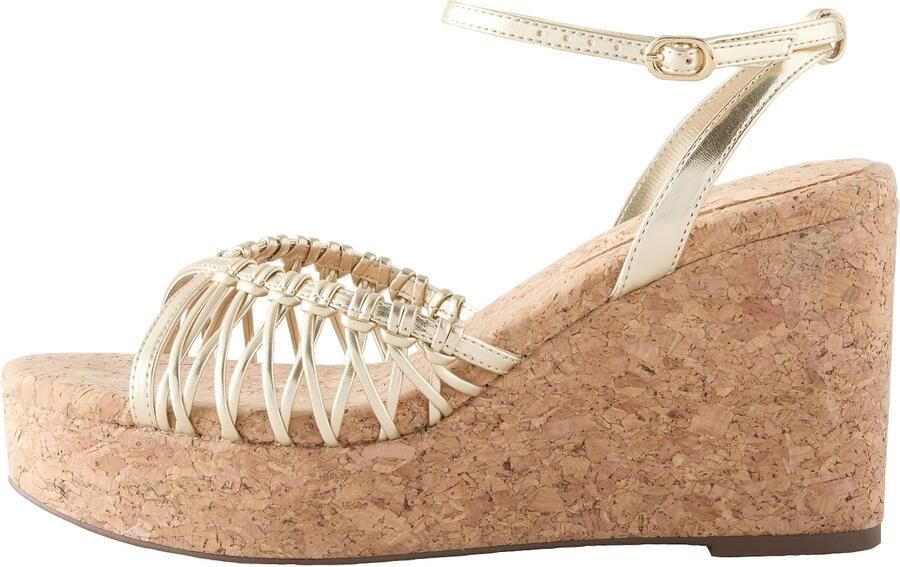 Next Sandalen met riem 'Forever Comfort' goud