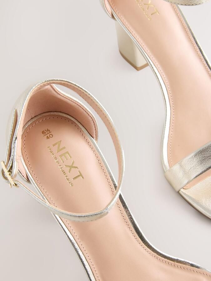 Next Sandalen met riem 'Forever Comfort' goud - Foto 4