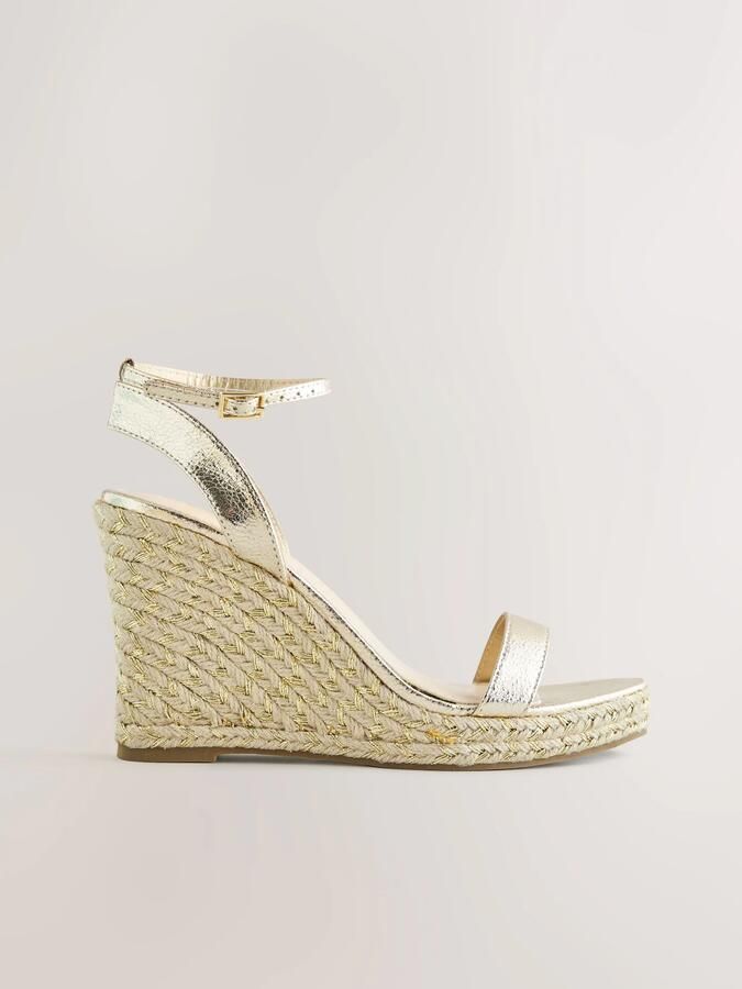 Next Sandalen met riem 'Forever Comfort' goud - Foto 2