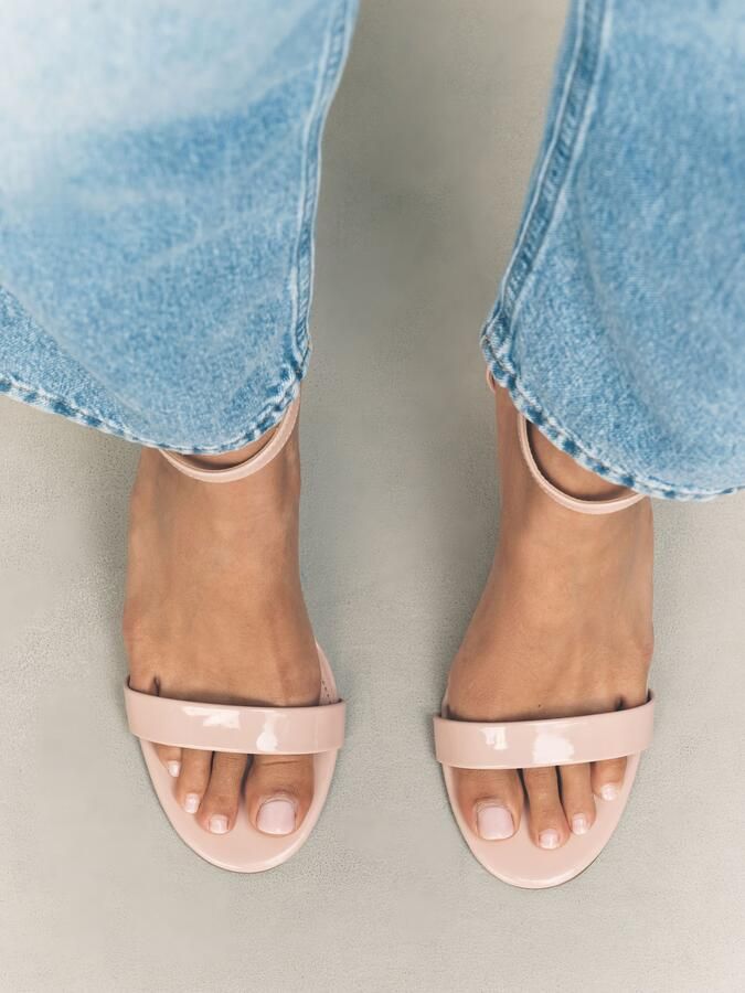 Next Sandalen met riem 'Forever Comfort' poederroze - Foto 3