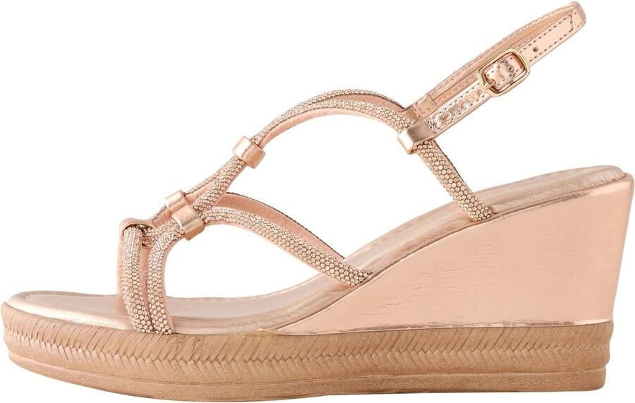 Next Sandalen met riem 'Forever Comfort' rose-goud