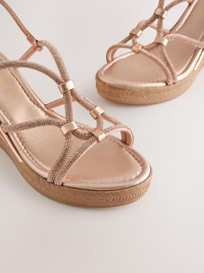 Next Sandalen met riem 'Forever Comfort' rose-goud - Foto 2