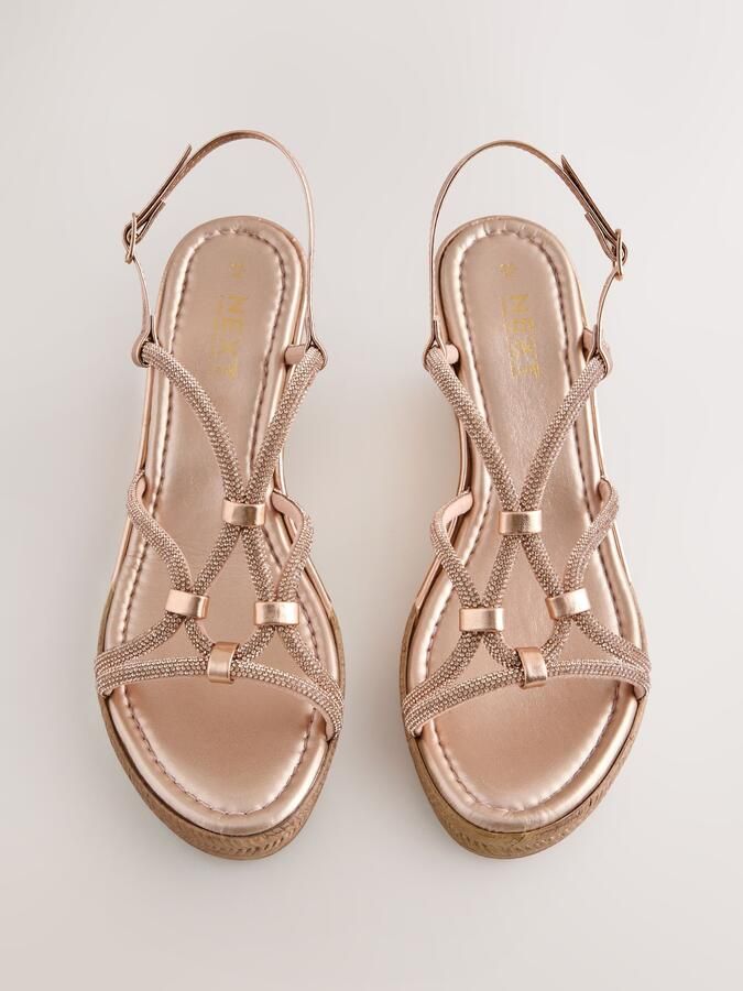 Next Sandalen met riem 'Forever Comfort' rose-goud - Foto 5