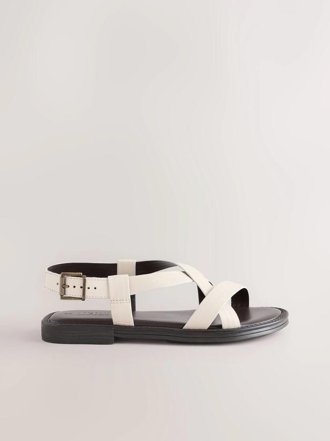 Next Sandalen met riem 'Forever Comfort' wit - Foto 2