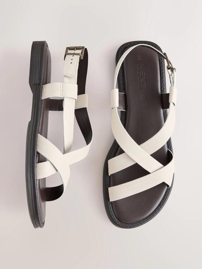 Next Sandalen met riem 'Forever Comfort' wit - Foto 6
