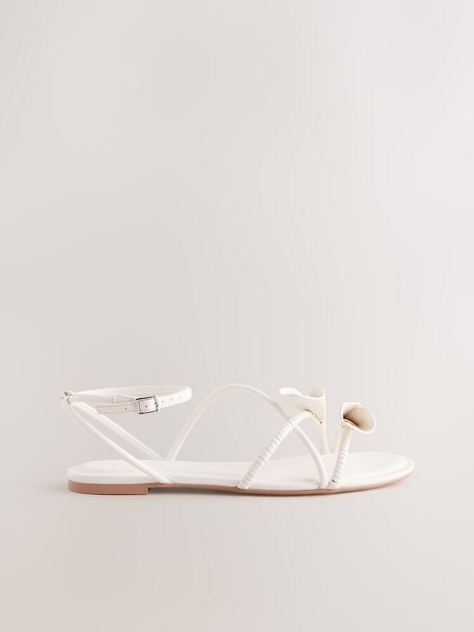 Next Sandalen met riem 'Forever Comfort' wit - Foto 3