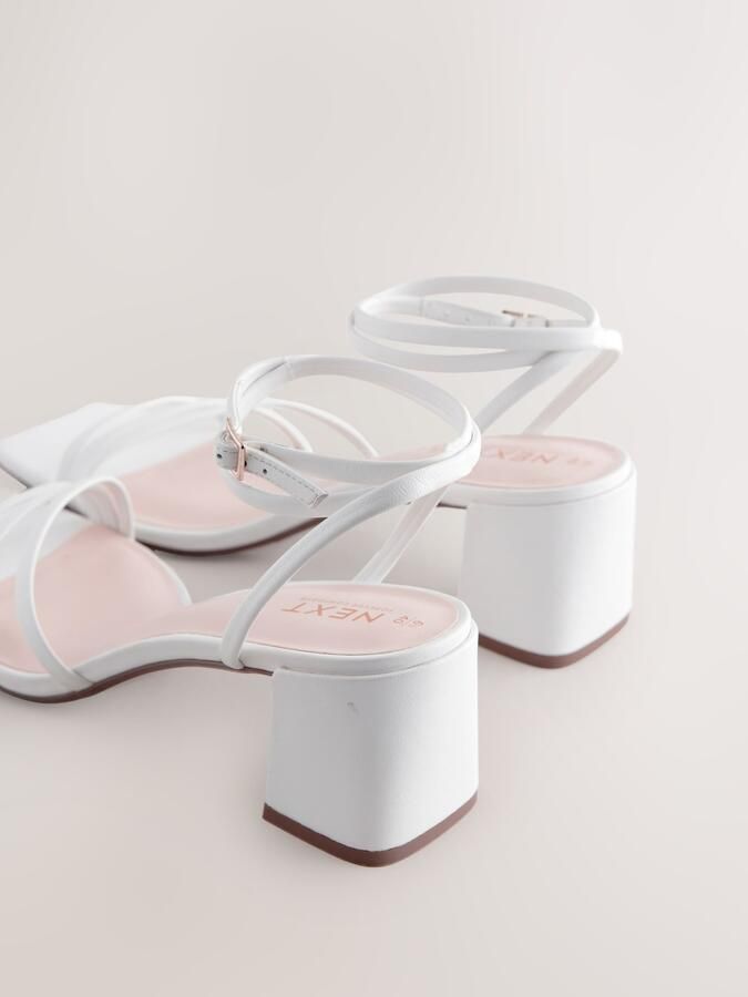 Next Sandalen met riem 'Forever Comfort ' wit - Foto 4